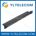 24port Keystone Mount Patch-Panel mit Kabel-Manager